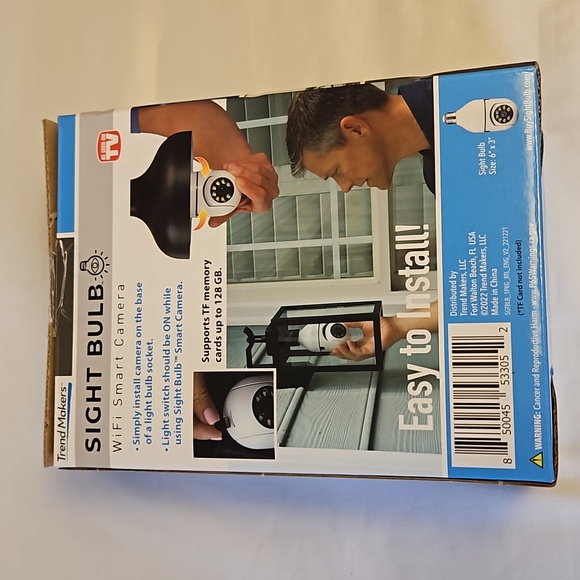 Trend Makers WiFi Smart Camera Home Security System Easy Installation NIB T12 - Picture 7 of 9